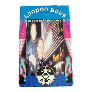VTG London Boys London Nights Atlantic Records Music Cassette Tape Retro 80s